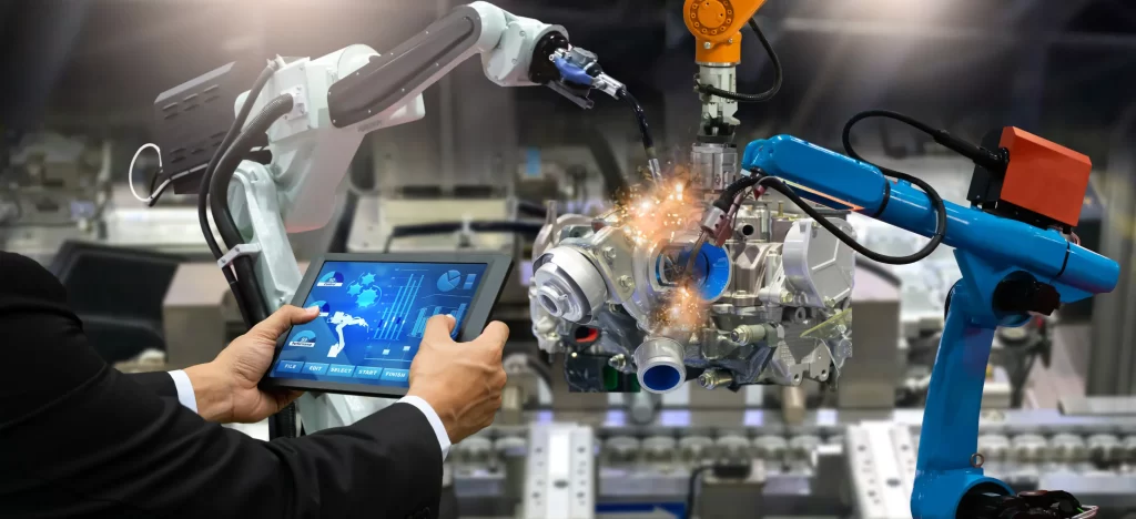 Leveraging Industrial IoT to Optimize Production Efficiency in High-Tech Manufacturing Img